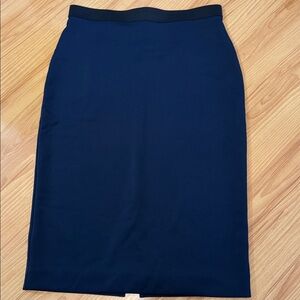 Alfani Navy Blue Stretch Skirt size M